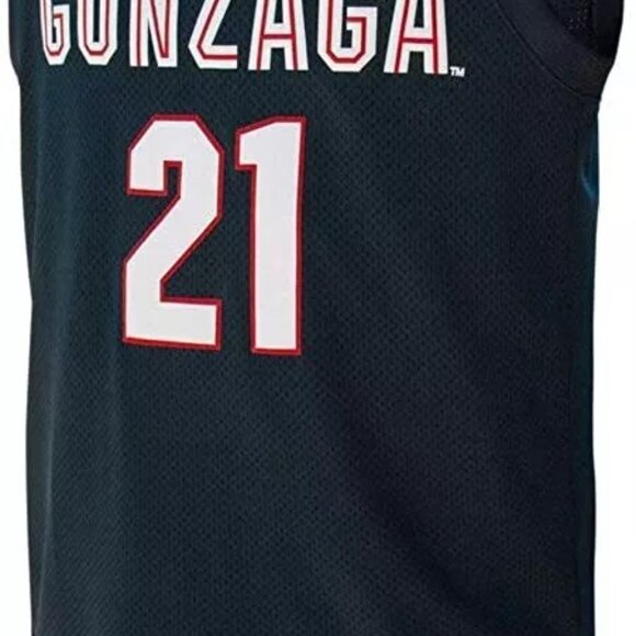 3XL Gonzaga Bulldogs Rui Hachimura #21 Retro Brand Navy Official NCAA Game Jerse - Picture 3 of 3